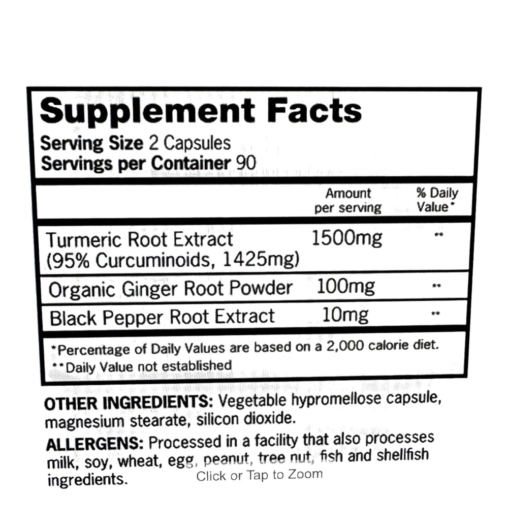 180 vegetarian capsules bottle