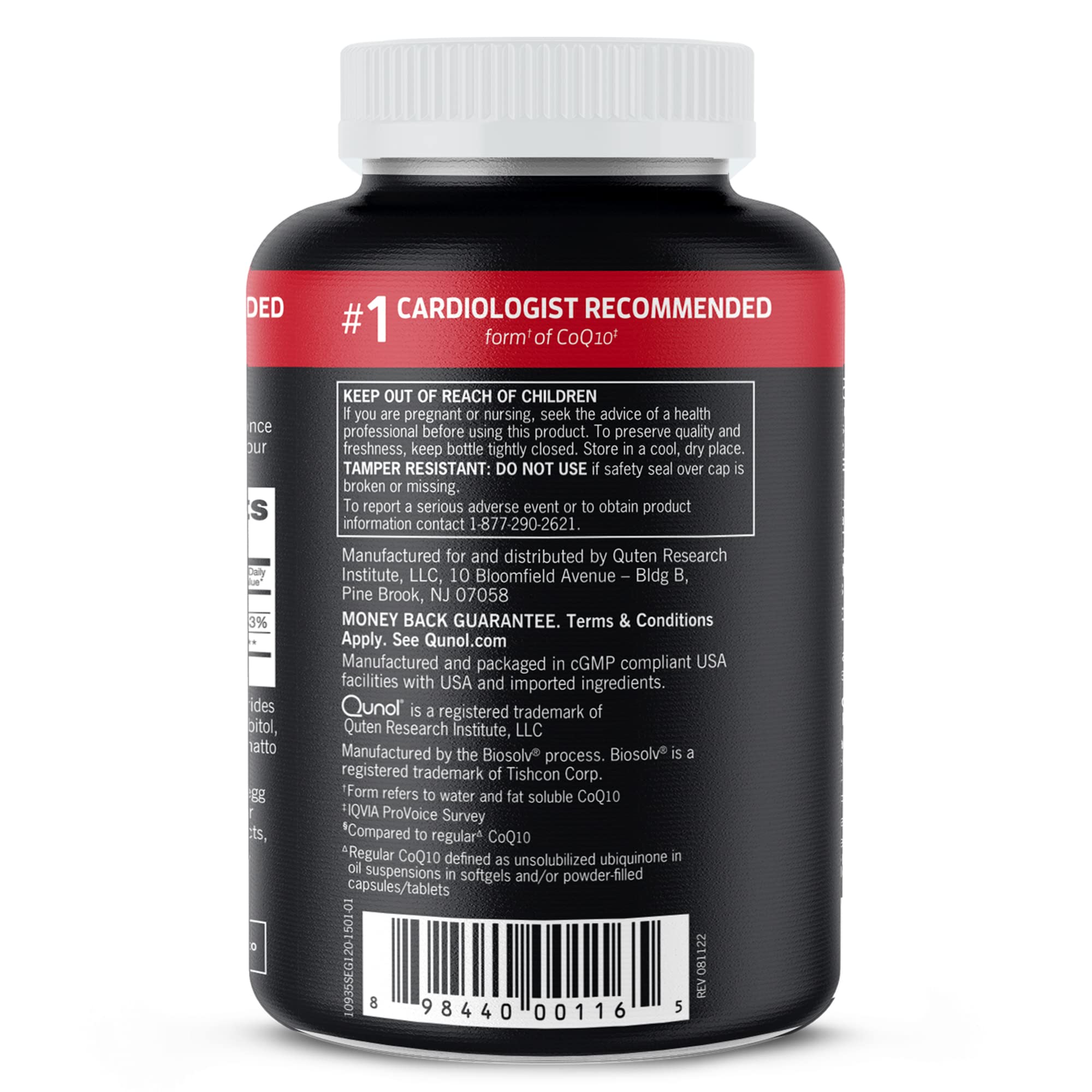CoQ10 supports energy production