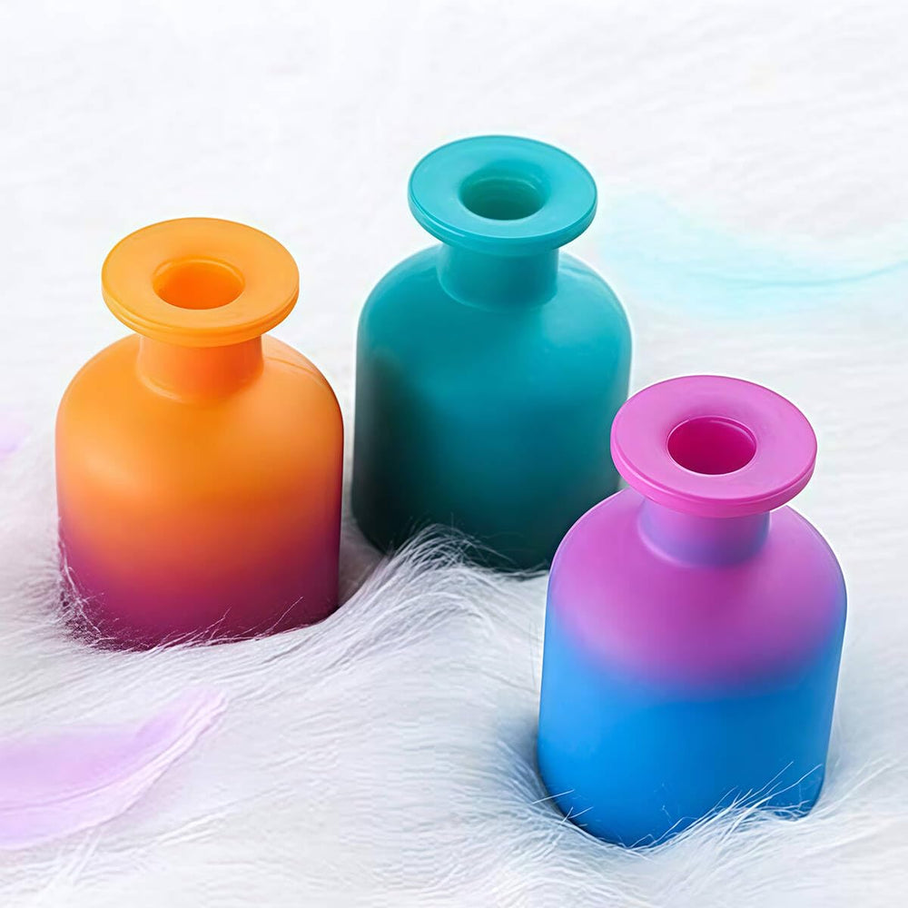 QUUPY glass diffuser bottle DIY decor idea for personalized aroma styling.