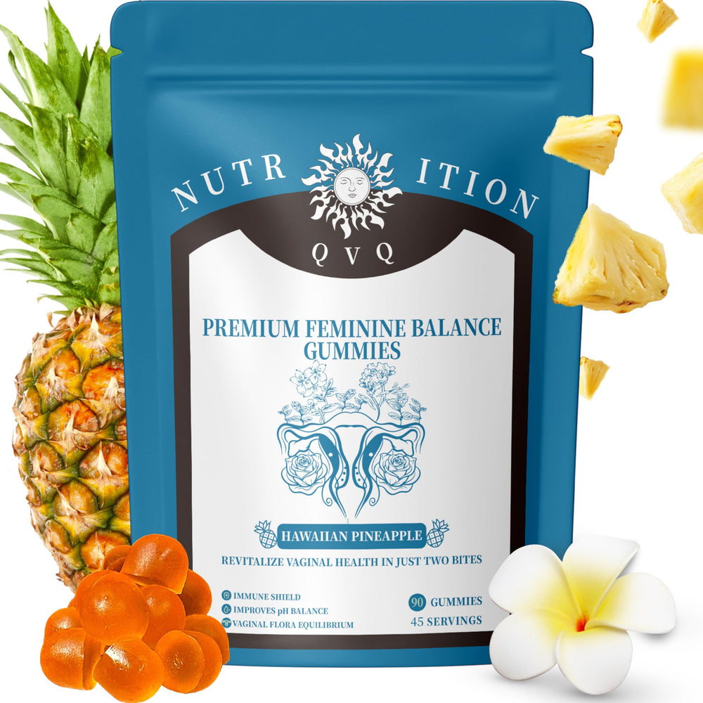 Hero image for QVQ Pineapple pH Balance Gummies
