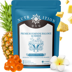 Hero image for QVQ Pineapple pH Balance Gummies