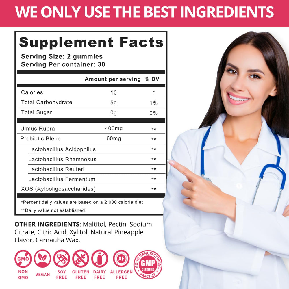 Two gummies daily recommended dosage