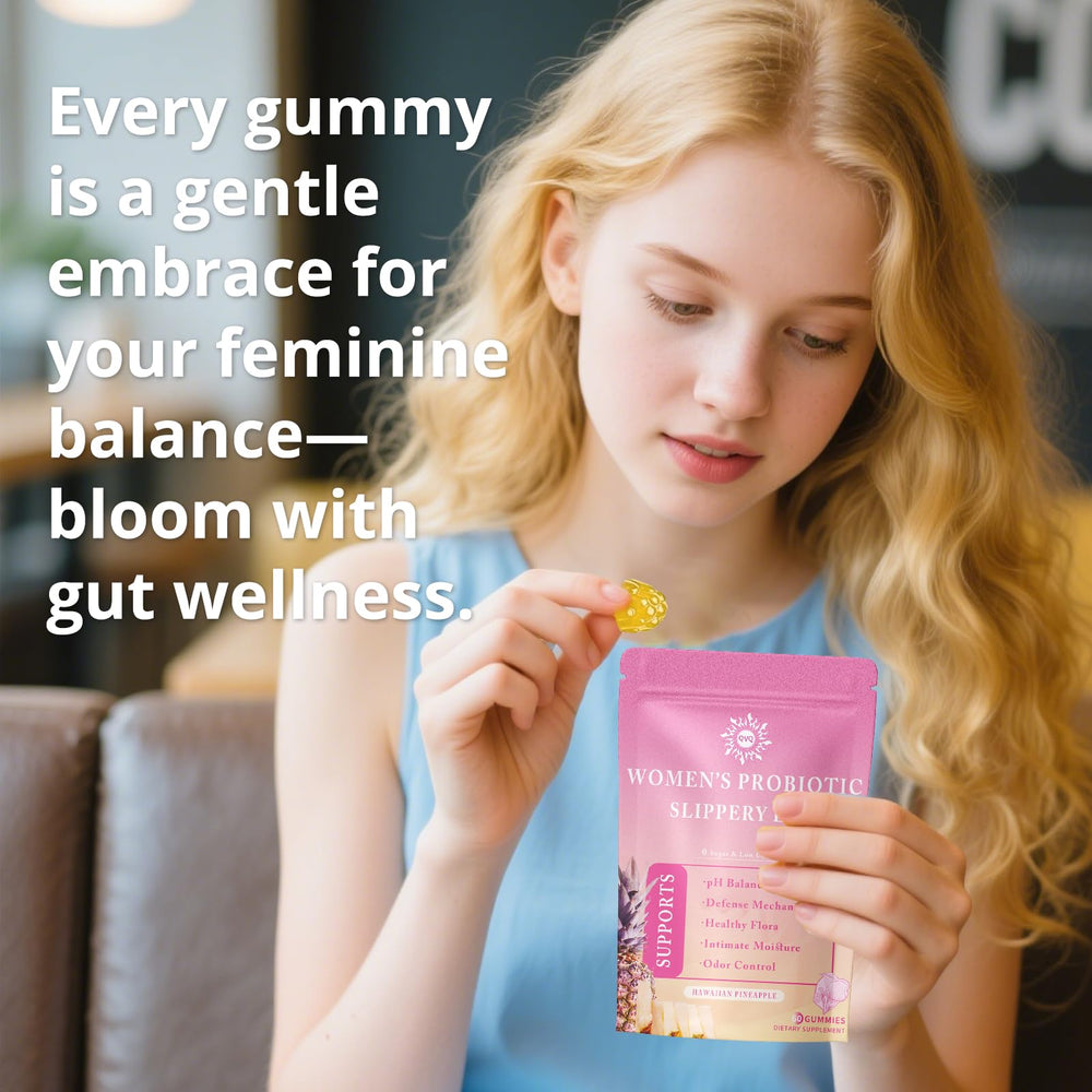 Gluten-free vegan feminine balance gummy image