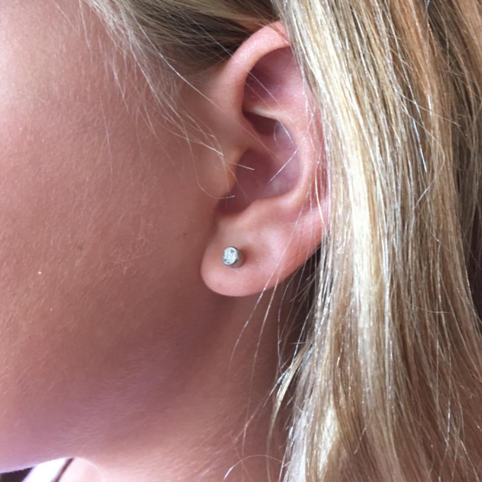 QWALIT earring stud tops in 3mm-5mm sizes for a customizable look.