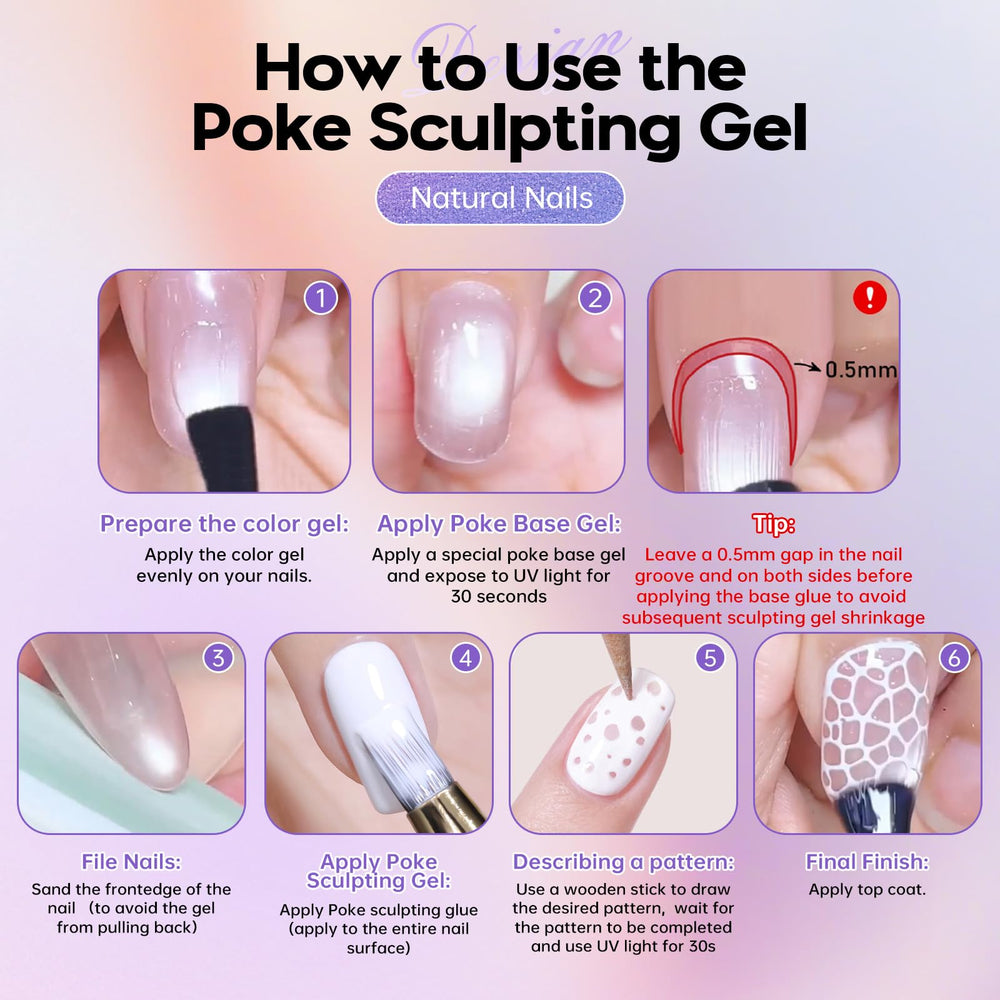 QZQETET lace patterns guide for versatile nail art ideas
