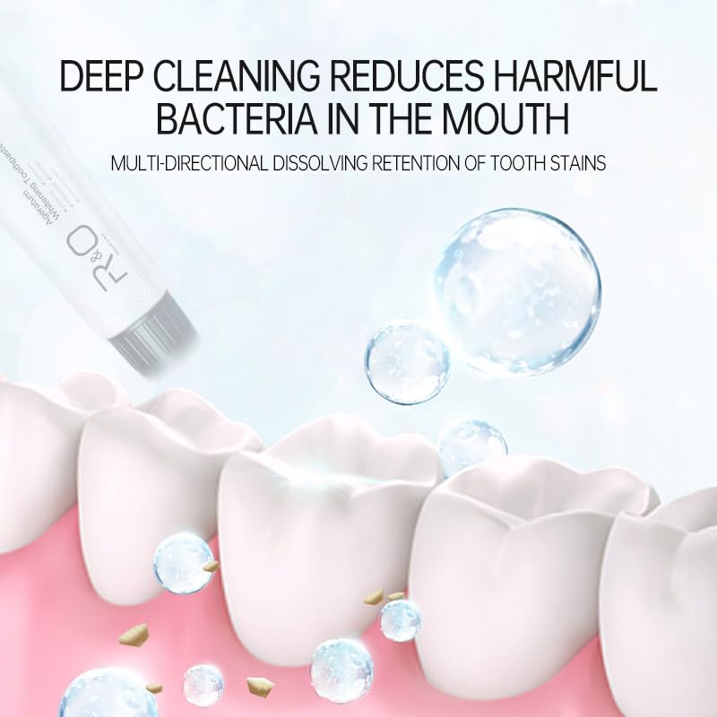 Fluoride-free label on toothpaste packaging