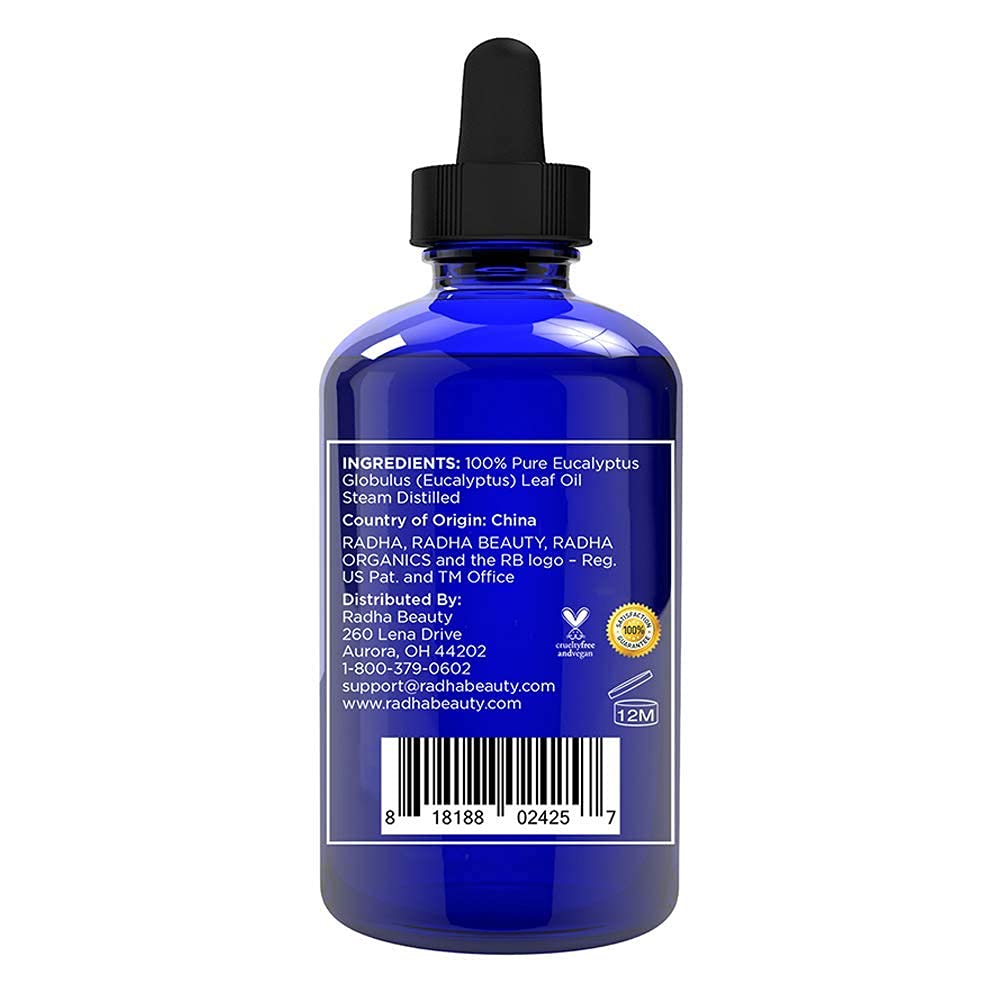 Aromatherapy diffuser with eucalyptus oil aroma