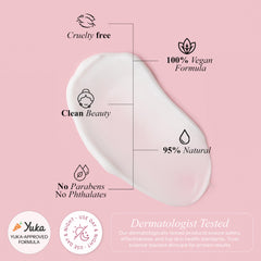 Radiant Aura packaging label emphasizes vegan, clean beauty standards.