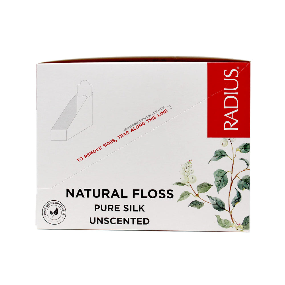 Soft and smooth floss glide between teeth