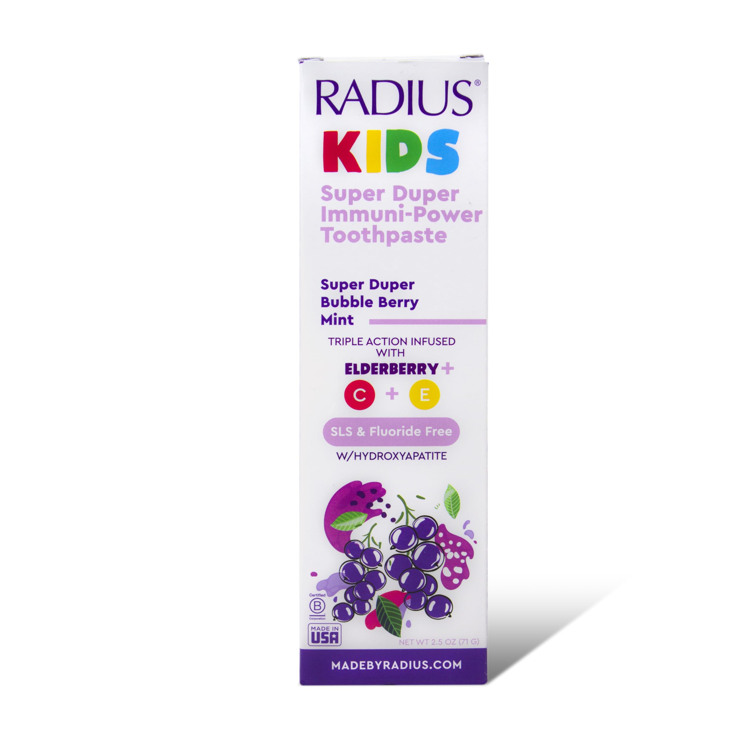 Illustration of Elderberry and vitamins C and E for immunity