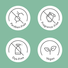 Rael dermatologist-tested formula suitable for sensitive skin daily use.