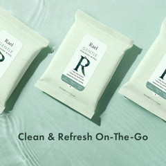 Rael feminine wipes dermatologist-tested label signals gentle care for sensitive skin.