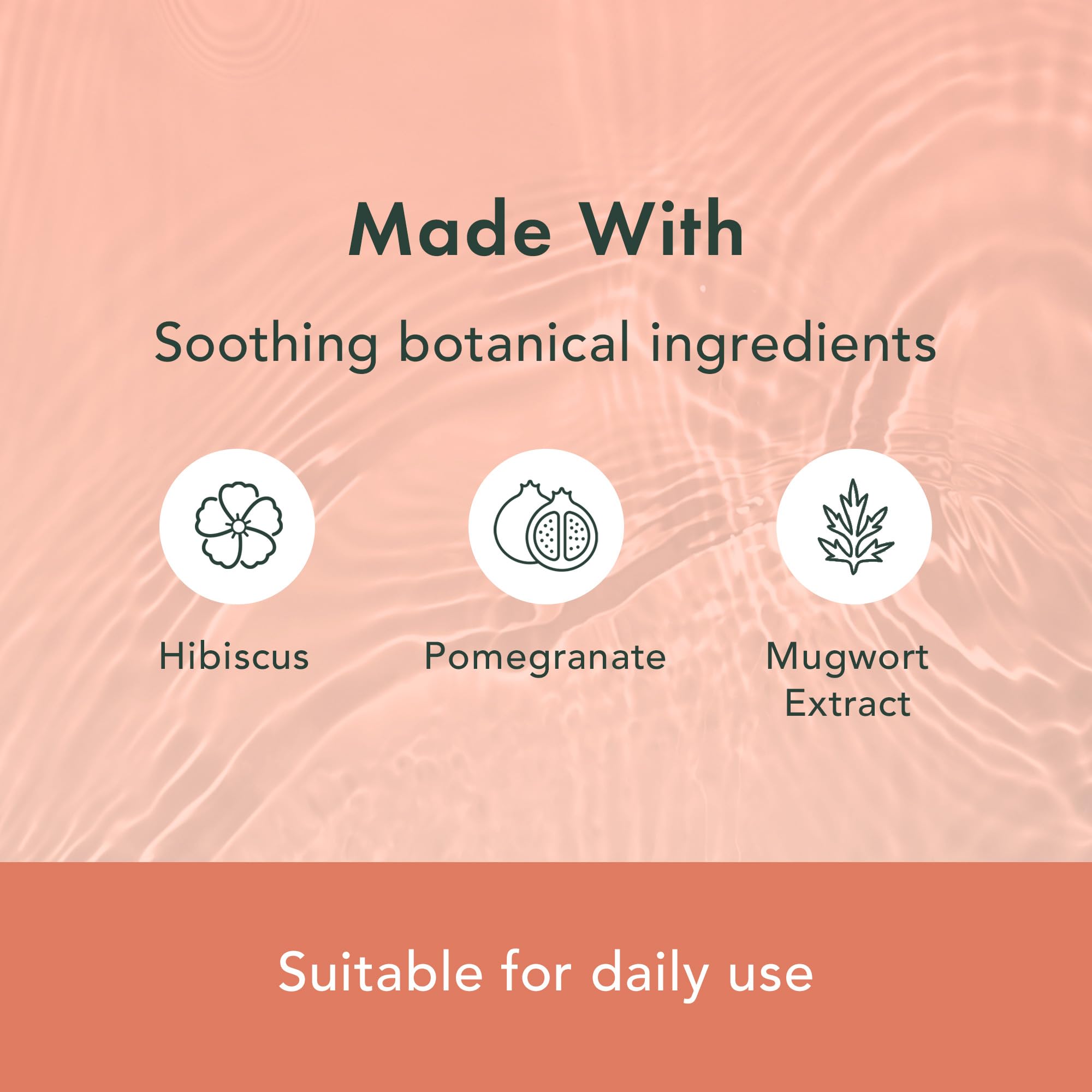 Rael feminine wipes hibiscus close-up highlighting nature-inspired botanicals for gentle cleansing.