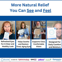 Rain eye drops moisturizing effect helps daily comfort during screen use.