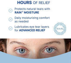 Rain sensitive-eyes friendly formula pictured for gentle daily use.