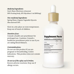 Gift-ready Rainbo wellness packaging for Lion's Mane tincture