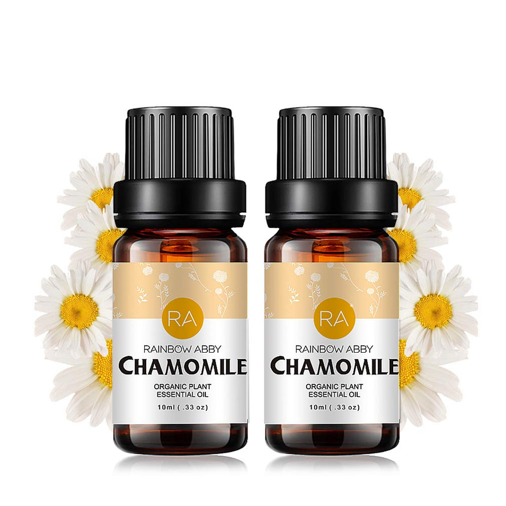 Rainbow Abby Chamomile Essential Oil 2-Pack - 2x10mL bottle front view