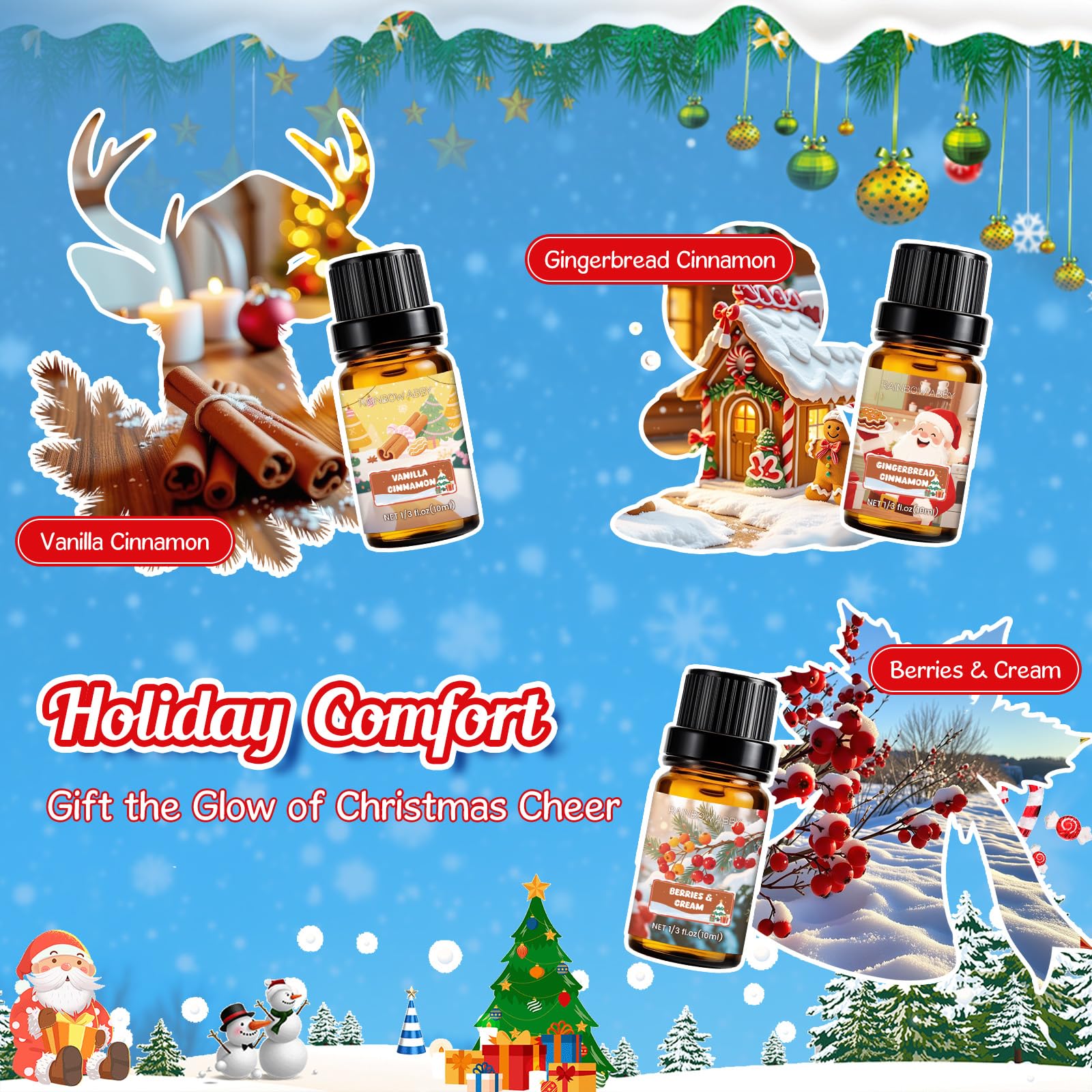 Fresh Cut Wood fragrance oil bottle in the set