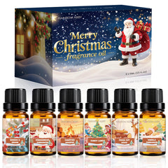 Rainbow Abby Christmas Fragrance Oil Set front view