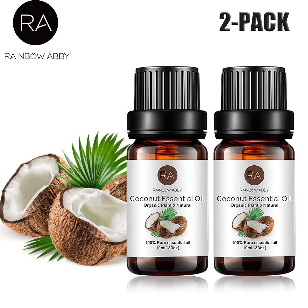 Rainbow Abby Coconut Essential Oil 2-pack packaging image