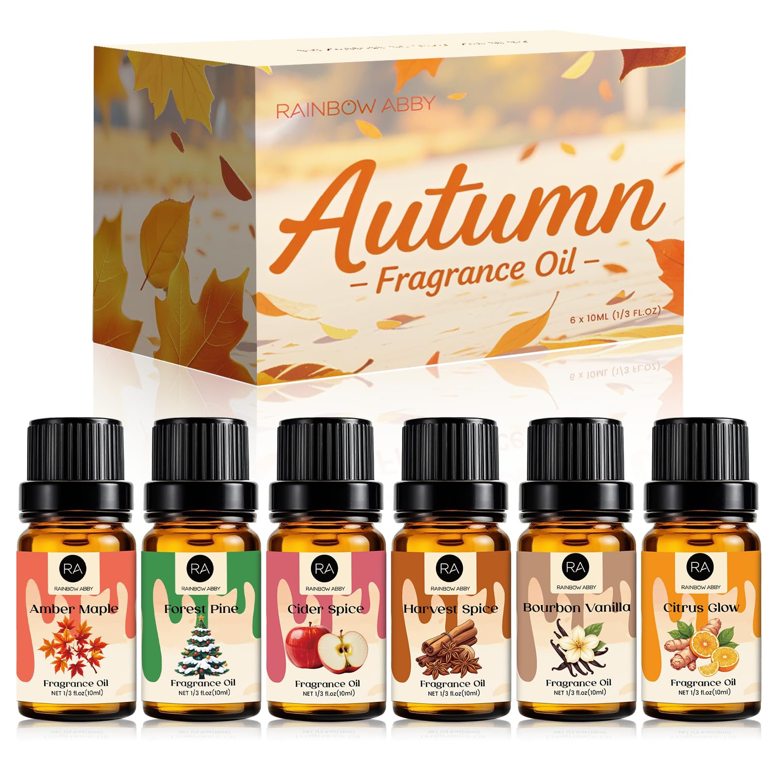 Amber Maple fragrance oil bottle 10ml