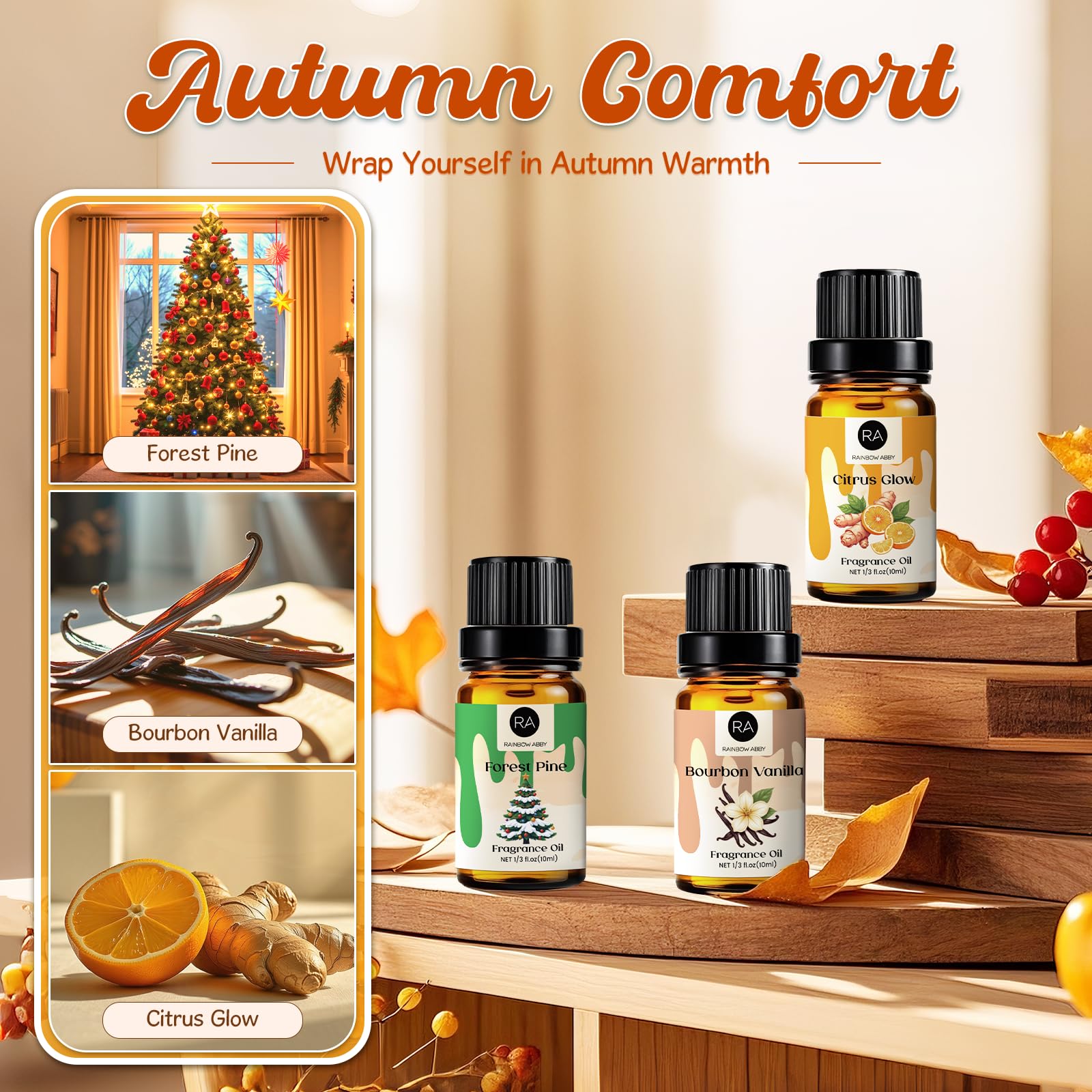 Harvest Spice fragrance oil bottle 10ml