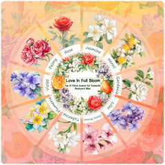 Lilac, Violet, and Peony floral oils from Rainbow Abby