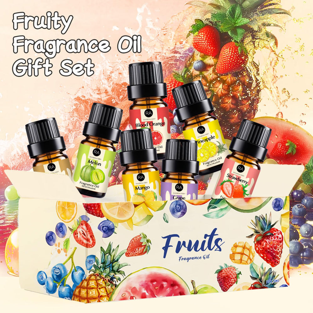 Strawberry-scented Rainbow Abby Fragrance Oil 5ml bottle