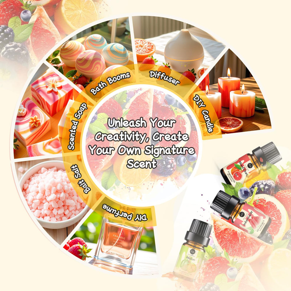 Apple-scented Rainbow Abby Fragrance Oil 5ml bottle