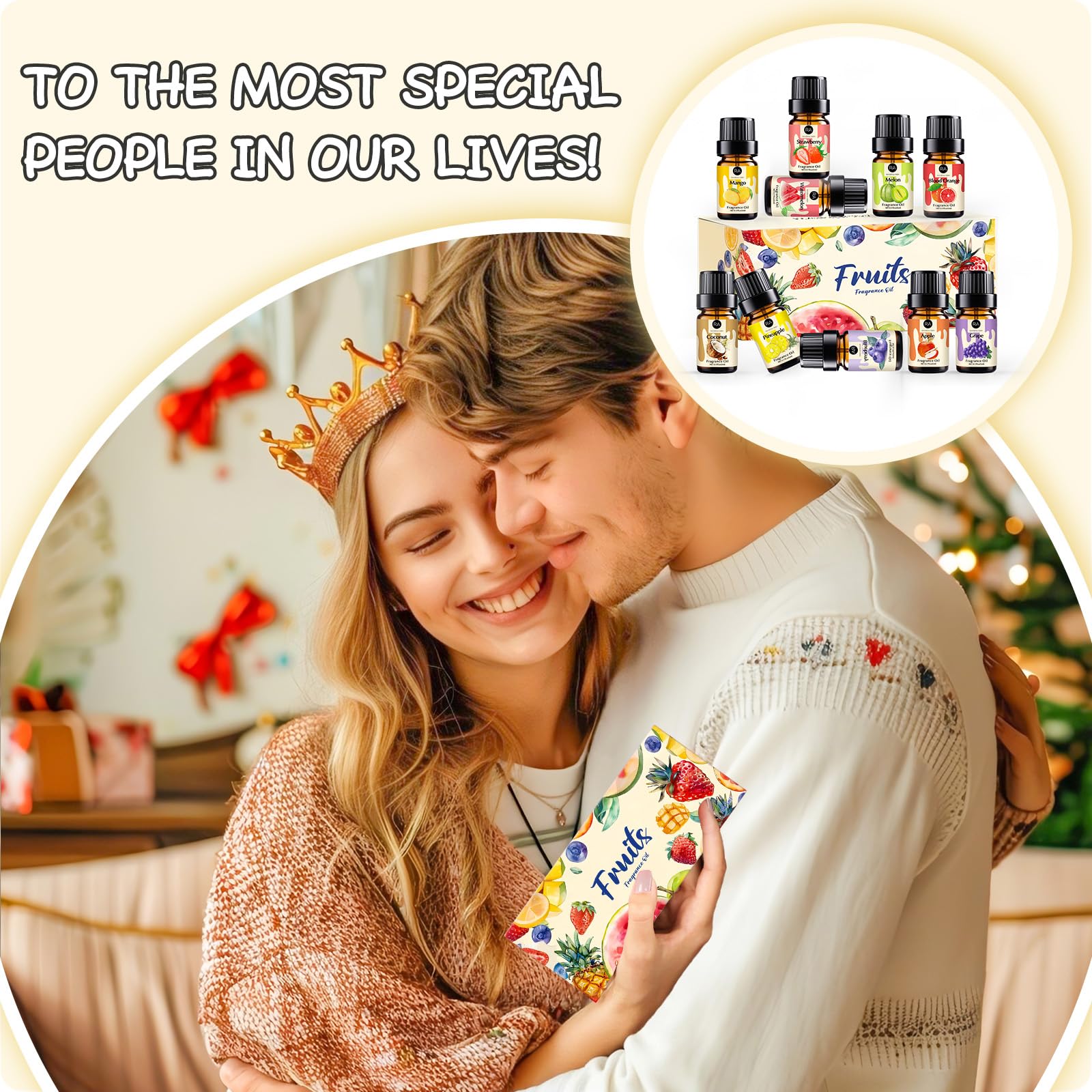 Blueberry-scented Rainbow Abby Fragrance Oil 5ml bottle