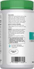 Rainbow Light 50+ Age-Defense Probiotic & Antioxidant supplement bottle with three mini-tablets