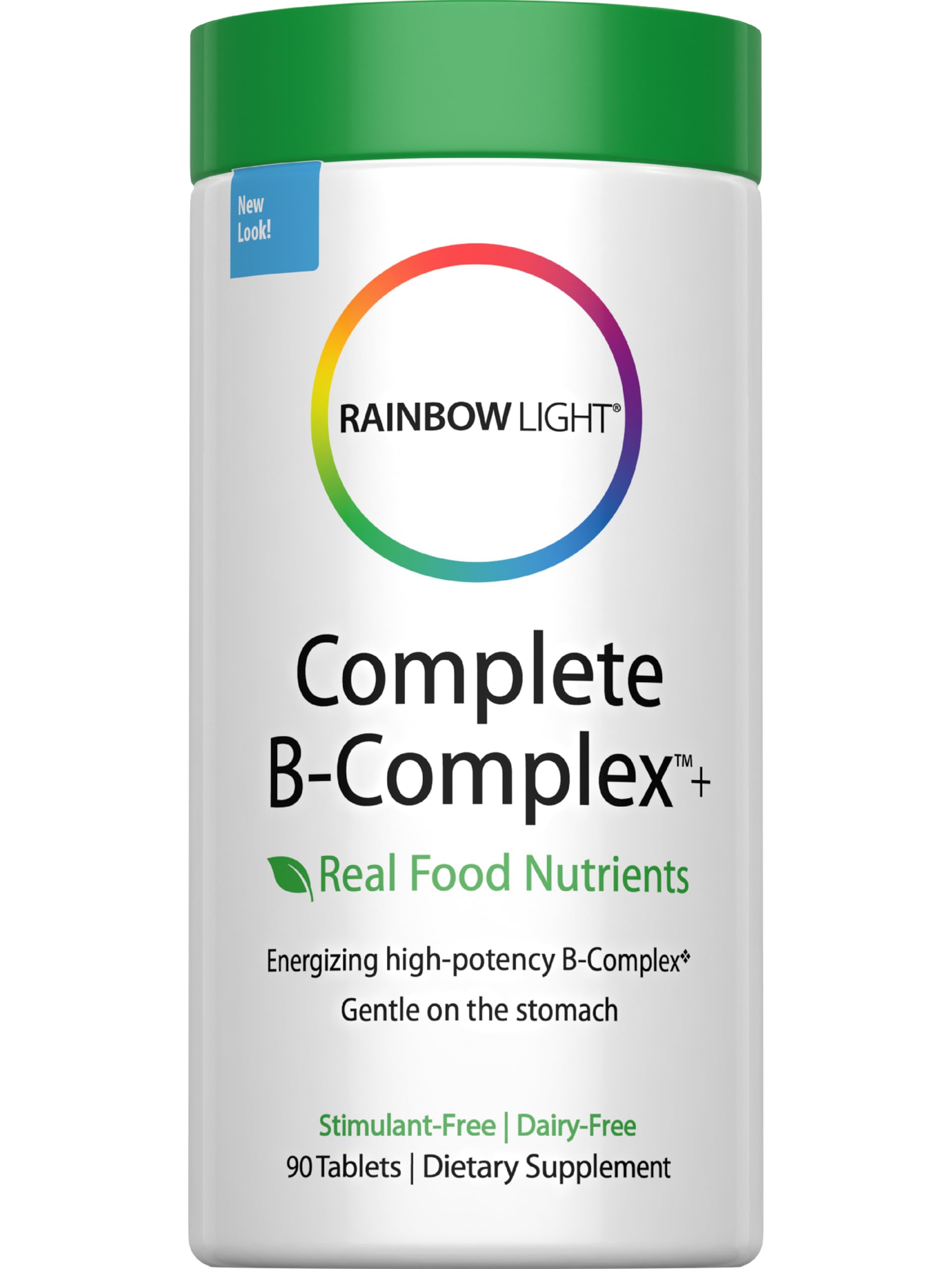 Rainbow Light Complete B-Complex 90 Count bottle and label