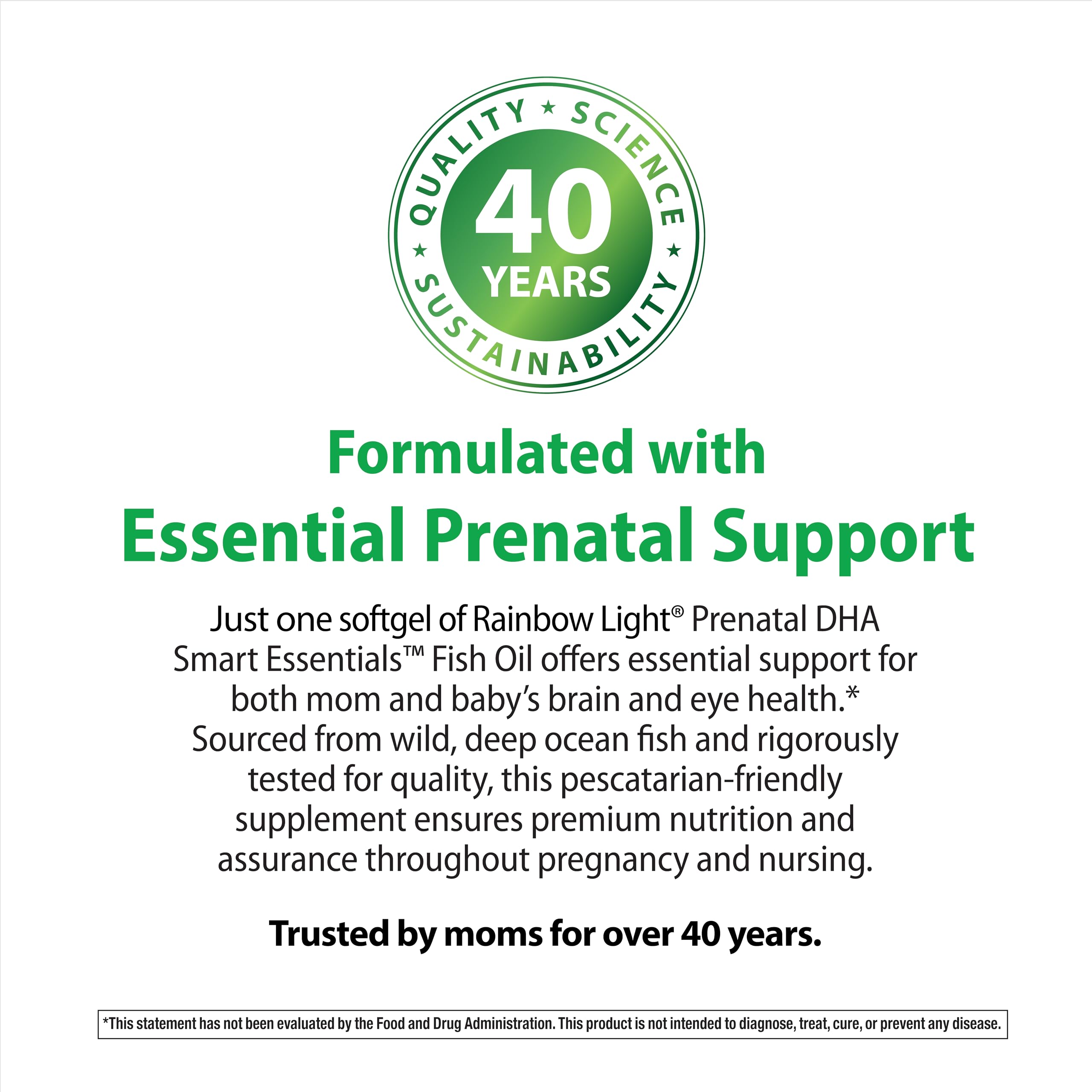 Lifestyle image of prenatal vitamins and brain development concept