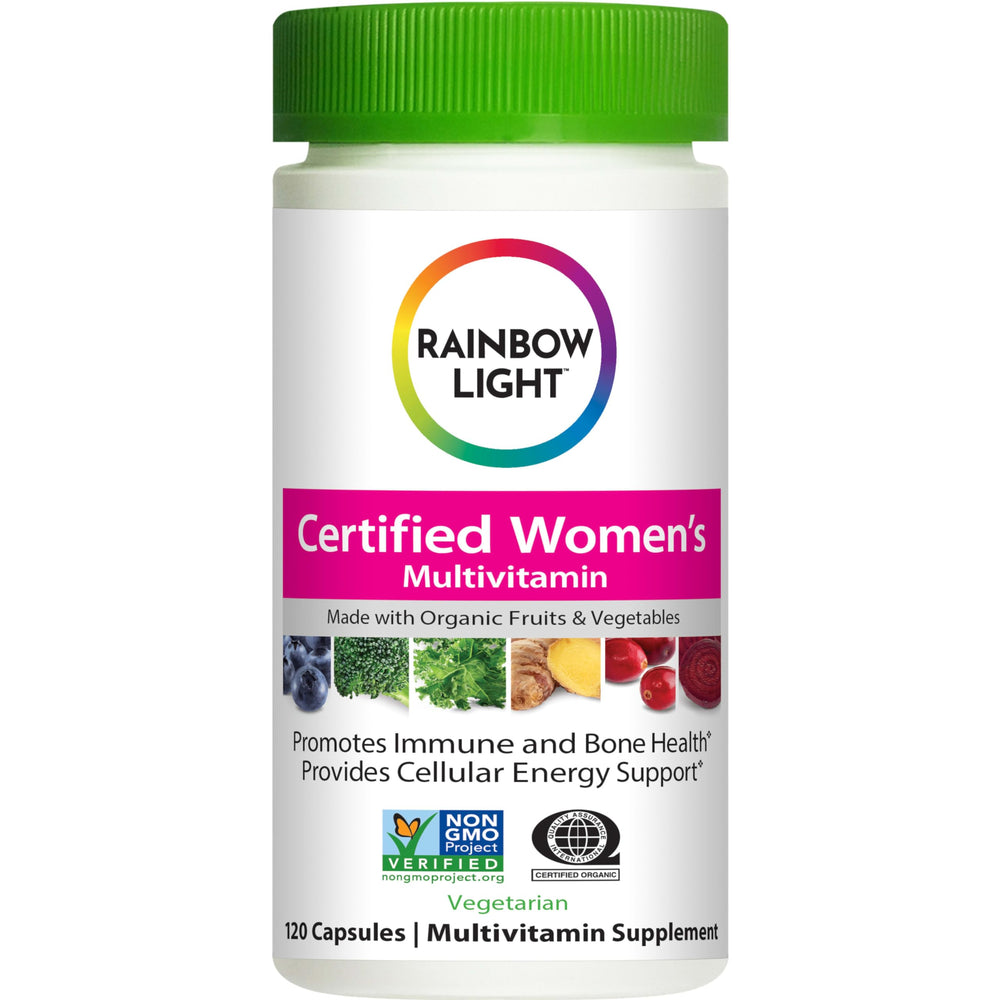 Rainbow Light Women's Multivitamin bottle front view