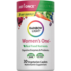 Rainbow Light Women's Multivitamin One + bottle front