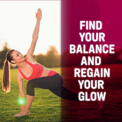 Rainbow Nutrients Women's health routine visuals suggest daily wellness and ease of incorporation.