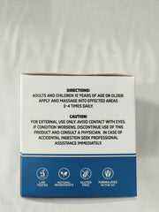 Raitera Nervara Comfort Cream close-up showcases creamy texture and gentle feel.