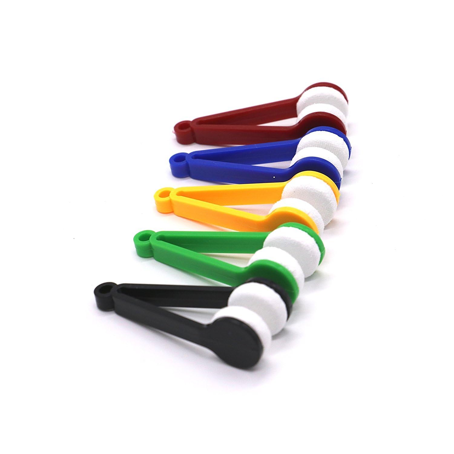 Random color cleaner brushes for eyeglasses