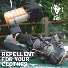 Ranger Ready Permethrin helps on hikes and camping by reducing biting insects.