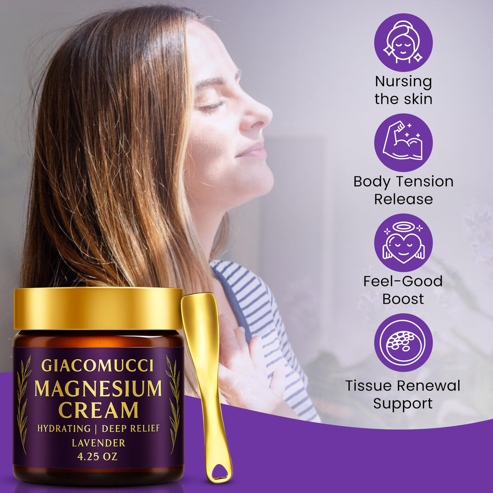 Close-up of rapid absorption cream texture on skin