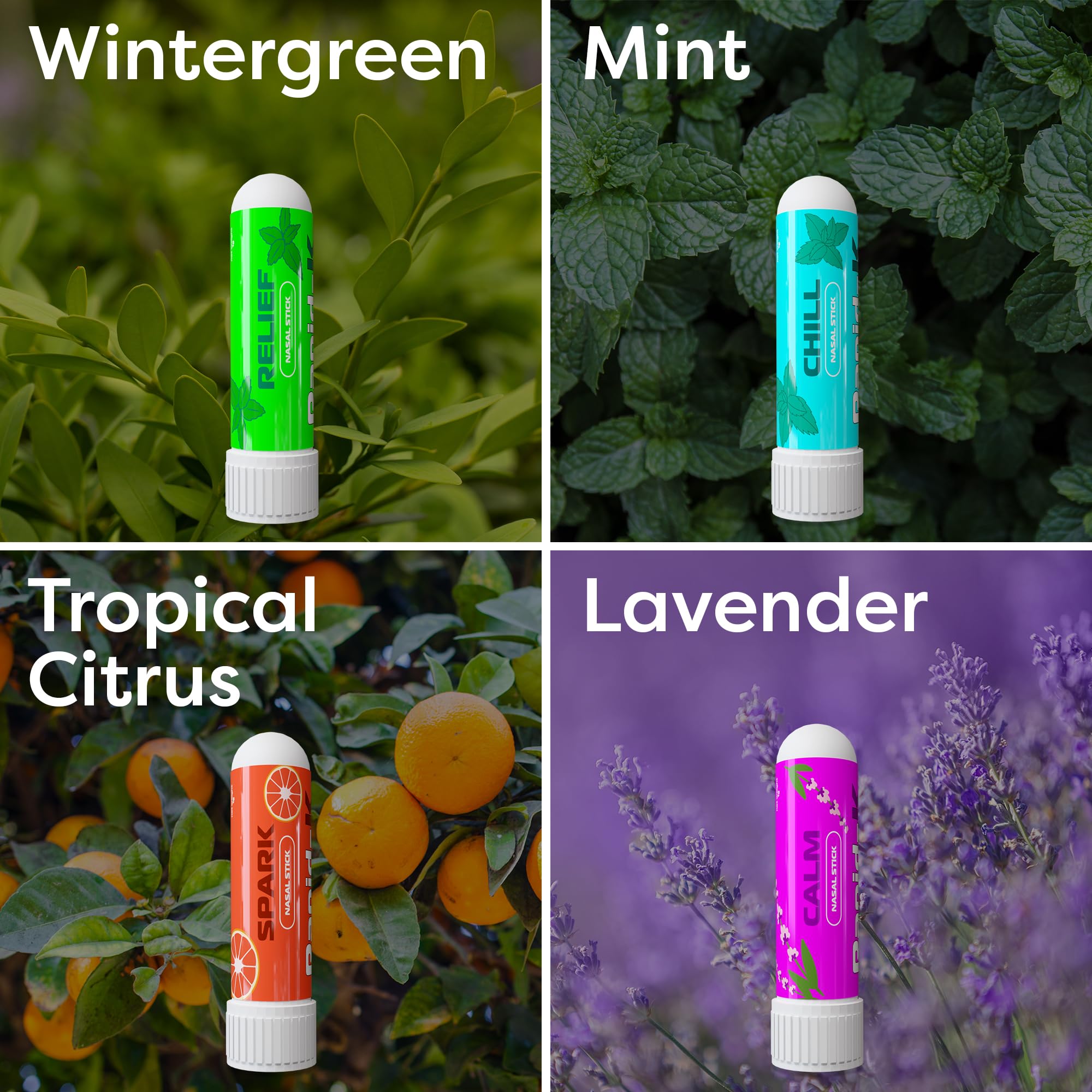 Rapid-K Nasal Stick 4-pack packaging showing compact portable wellness on the go