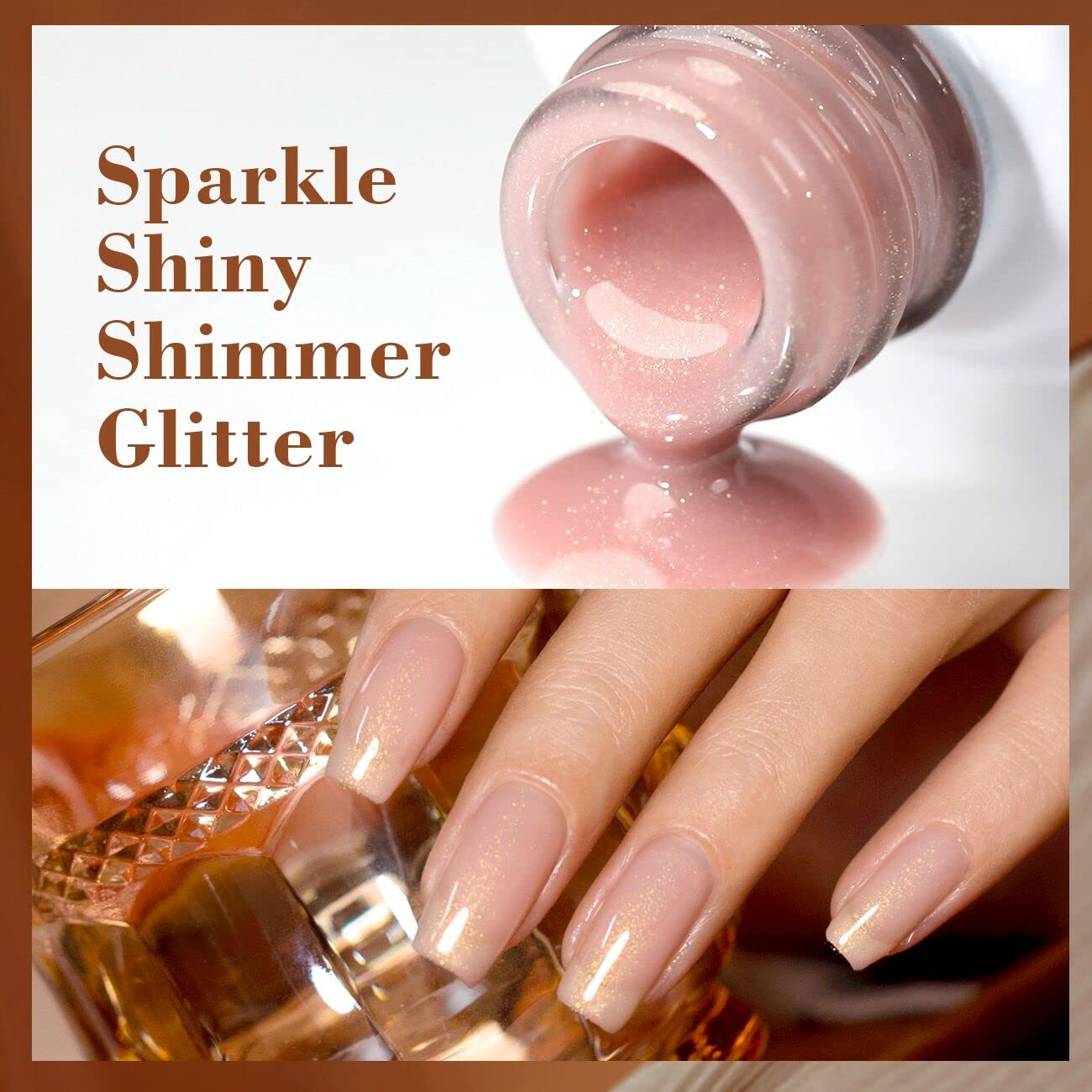 RARJSM long-lasting nude gel polish promising 21+ days wear