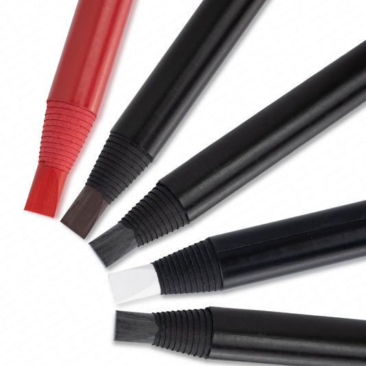 Rasmet peel-off brow pencil black for precise brow outlining in professional microblading