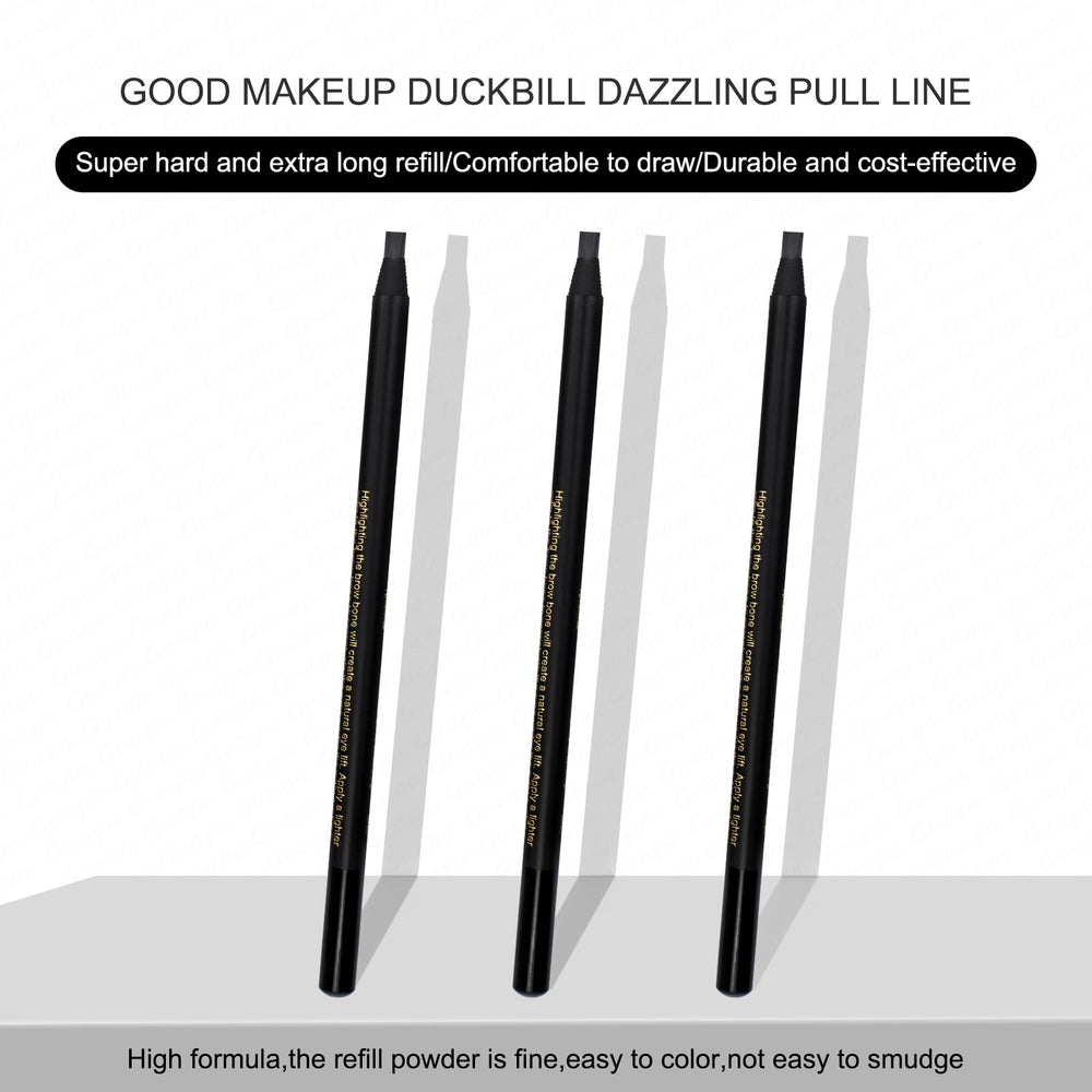 Rasmet peel-off brow pencil white ideal for marking invisible brow guides on fair skin