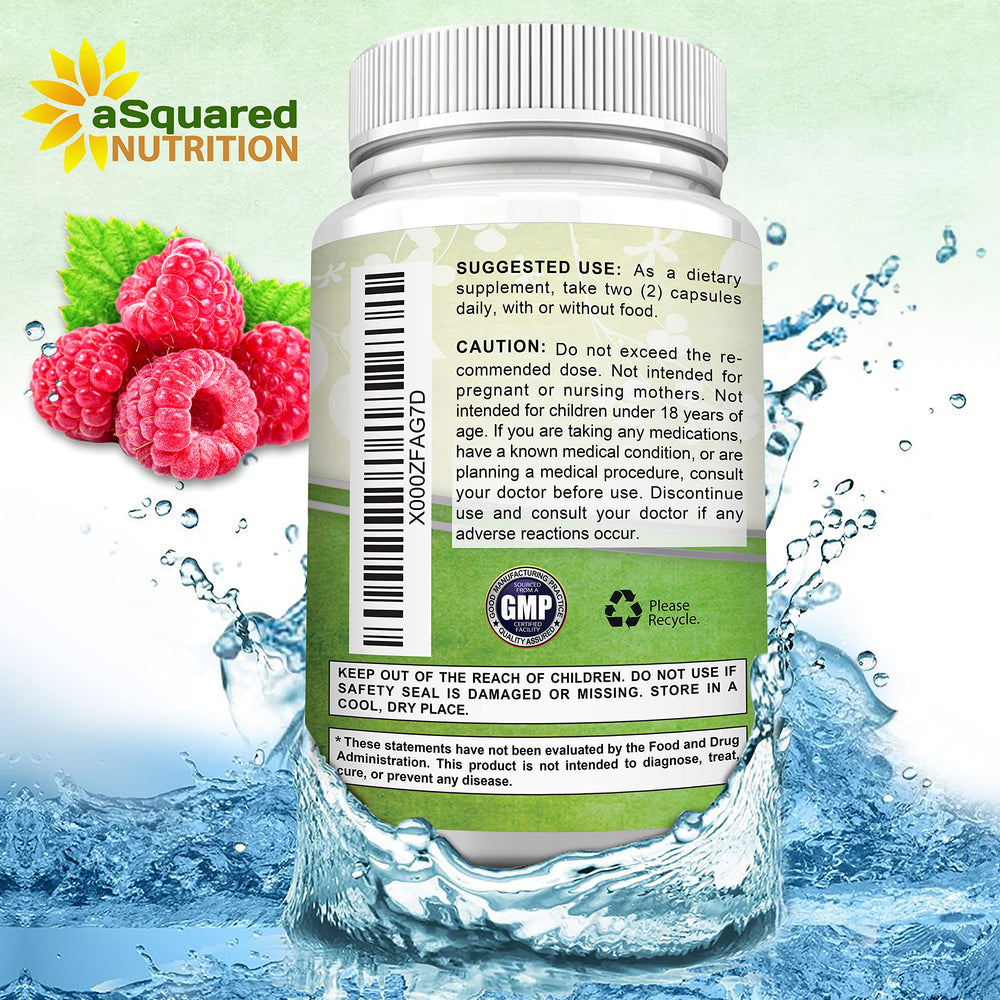 Label highlights: 1000mg per serving and all-natural formula