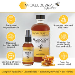 Blend of raw honey, apple cider vinegar and organic herbs