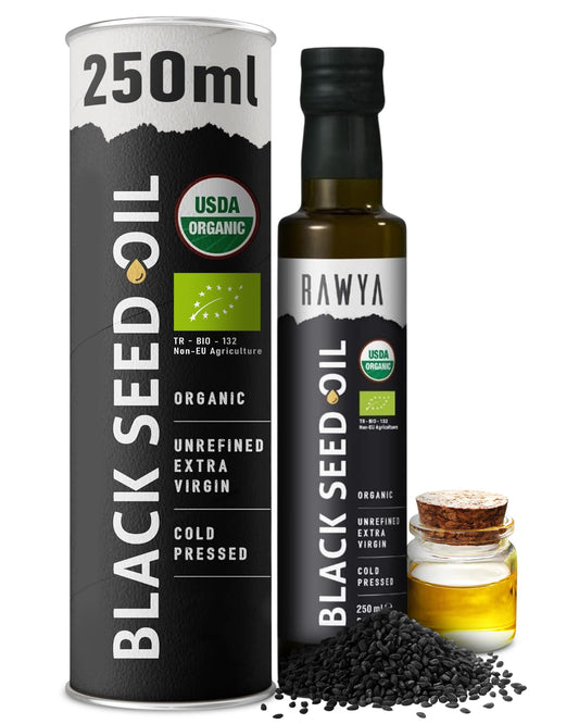 RAWYA Black Seed Oil bottle front view