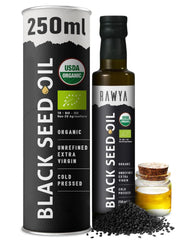 RAWYA Black Seed Oil bottle front view