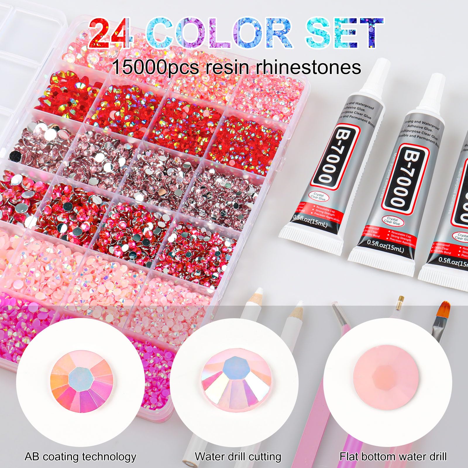 Razet rhinestone pickup pens for precise placement in DIY decor