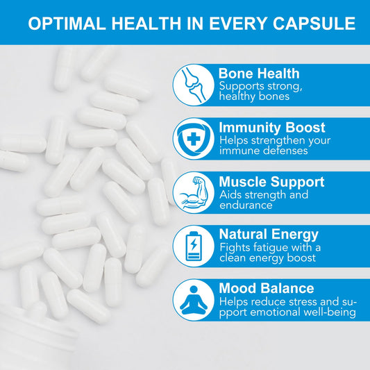 Front label of RHBESTOK 157 capsules 1000 mg
